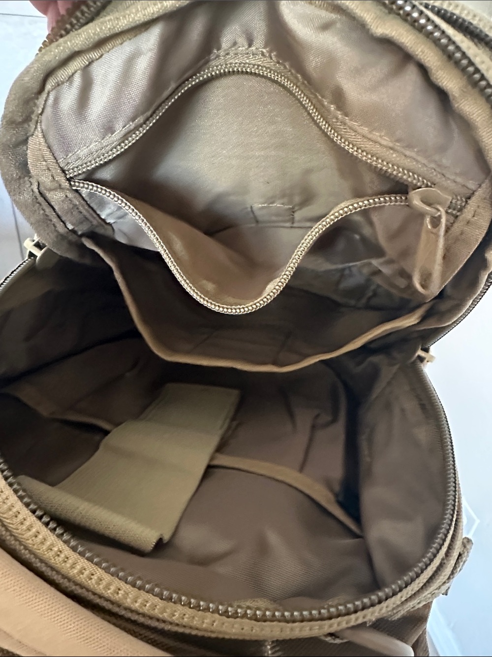 Tactical Sling Bag – Tan - Picture 5 of 5